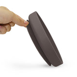 Farfurie, Petite&Mars, Take&Match, Din silicon, Cu ventuza, Fara BPA, Adecvata pentru masina de spalat vase si microunde, Nu absoarbe mirosuri, 6 luni+, 400 ml, Bitter Cocoa, Maro