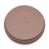 Farfurie, Petite&Mars, Take&Match, Din silicon, Cu ventuza, Fara BPA, Adecvata pentru masina de spalat vase si microunde, Nu absoarbe mirosuri, 6 luni+, 400 ml, Velvet Latte, Maro pudrat