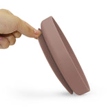 Farfurie, Petite&Mars, Take&Match, Din silicon, Cu ventuza, Fara BPA, Adecvata pentru masina de spalat vase si microunde, Nu absoarbe mirosuri, 6 luni+, 400 ml, Velvet Latte, Maro pudrat