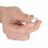 Set protectIi, Feedo, Pentru colturi ascutite, Usor de instalat, 3.6 x 3.6 x 2.7 cm, 4 bucati, Transparent