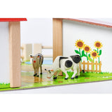 Ferma din lemn Eichhorn 51x36x17 cm cu 20 accesorii