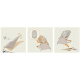 Fotoliu balansoar, Lionelo, Lilac, Cu arcada cu jucarii, Ergonomic, Reglare spatar in 3 pozitii, Pernuta moale invelita in tesatura de bambus, Pliabil, 0-6 luni, Bej