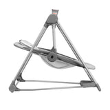 Fotoliu balansoar, Lionelo, Otto Cozy, Cu melodii, Cu 5 viteze de balansare, Cu temporizator, 57x55 cm, Gri