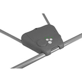 Fotoliu balansoar, Lionelo, Otto Cozy, Cu melodii, Cu 5 viteze de balansare, Cu temporizator, 57x55 cm, Gri