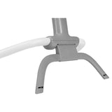 Fotoliu balansoar, Lionelo, Cu vibratii, Pascal Scandi, Cu 12 melodii linistitoare, Pliabil, 80x49 cm, Gri