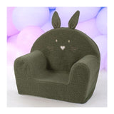 Fotoliu din burete, Bubaba, Bunny, Pentru copii, 9 luni-5 ani, Green