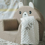 Fotoliu din burete, Bubaba, Cozy Teddy, Pentru copii, 9 luni-5 ani, Brown