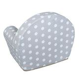 Fotoliu din burete, New Baby, Pentru copii, 42x53, Din spuma, Cu husa din bumbac, 9 luni - 5 ani, Zebra Grey