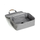 Geanta de voiaj spital, Jane, Cu compartiment impermeabil 41 x 50 x 7 cm, Dim Grey