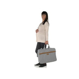 Geanta de voiaj spital, Jane, Cu compartiment impermeabil 41 x 50 x 7 cm, Dim Grey