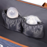 Geanta pentru mamicI, Lionelo, Ida, Cu multiple compartimente, Albastru