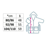 Halat de baie, New Baby, Pentru copii, Cu buzunare, Cu cordon, Marime 80/86, Dim bumbac 100%, Comfortably beige