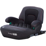 Inaltator auto, FreeOn, Cosmo Plus I-Size, Cu isofix, Cu spatar inaltat si cotiere, Potrivit pentru copiii intre 125 si 150 cm sau intre 25 si 36 Kg, Conform cu standardul european de securitate ECE R129, negru