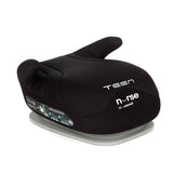 Inaltator auto, Nurse, Teen, I-size, 125- 150 cm, Cu sistem de reglare a inaltimii, Instalare cu centura de prindere, Cu husa detasabila, Conform standardului de securitate i-Size, Night