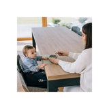 Inaltator scaun masa, FreeON, Fold and Go, Portabil 2 in 1, Conform cu standardele europene EN16120, EN71-3:2021, Black and White