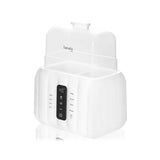 Incalzitor biberoane, Lionelo, ThermUp Duo, 6 moduri de operare, Incalzire, Pastrare temperatura, Decongelare, Senzor pentru temperatura, Oprire automata, Panou tactil, Pentru 2 biberoane simultan, fara BPA, Alb
