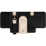 Incalzitor biberoane, Lionelo, ThermUp Go Evo, Portabil, Cu 5 niveluri de incalzire, Cu buton Safety Control, Mentinere caldura pana la 9h, Incarcare USB, Negru/Auriu