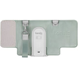 Incalzitor biberoane, Lionelo, ThermUp Go Evo, Portabil, Cu 5 niveluri de incalzire, Cu buton Safety Control, Mentinere caldura pana la 9h, Incarcare USB, Verde