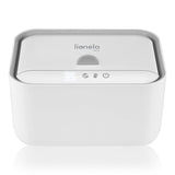 Incalzitor servetele umede, Lionelo, Babybliss, Cu 3 setari de temperatura, Loc suficient pentru un intreg pachet de servetele umede, Panou de control cu ecran tactil, Fara BPA, White