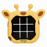 Joc electronic 2 in 1, Free2Play, X si 0, Design girafa, 3 ani +