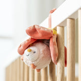 Jucarie de plus, Nattou, MILA, ZOE & LANA, Cu vibratii, Atasabila la carucior, scaun auto sau patut, Dezvolta atingerea si abilitatile motorii, 0 luni+, Flower