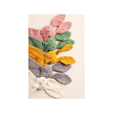 Jucarie interactiva, New Baby, Rabbit, Din muselina, Bumbac, 30x30 cm, 0 luni+, White