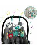 Jucarie pentru patut si carucior, Bocioland, Multifunctionala, Panda Bear