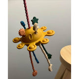 Jucarie senzoriala, Petite&Mars, Crazy planet, Din silicon, 20 cm, 10 luni+, Multicolor