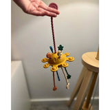 Jucarie senzoriala, Petite&Mars, Crazy planet, Din silicon, 20 cm, 10 luni+, Multicolor