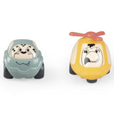 Pista de masini Smoby Big Garage cu masinuta si elicopter