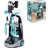 Jucarie Smoby Set curatenie cu troller si aspirator electronic Rowenta negru