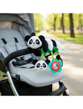Jucarie spirala pentru patut si carucior, Bocioland, Multifunctionala, Panda