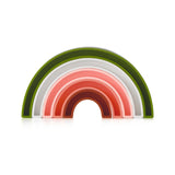 Jucarie stivuire copii, Jane, Forma pepene, dezvolta motricitatea fina, Watermelon