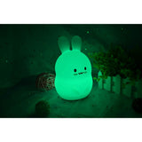 Lampa de veghe, FreeON, Silicon moale, Cu telecomanda si cablu USB, Cu 9 culori diferite si cronometru, Owl