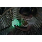 Lampa de veghe, FreeON, Silicon moale, Cu telecomanda si cablu USB, Cu 9 culori diferite si cronometru, Rabbit