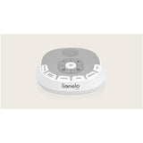 Lampa de veghe, Lionelo, BabyNap, 2 in 1, Wireless, Cu sunete si melodii de leagan, Cu 11 culori si 3 niveluri de luminozitate, Cu functie de redare si inregistrare batai inima, Alb