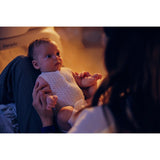 Lampa de veghe, Lionelo, BabyNap, 2 in 1, Wireless, Cu sunete si melodii de leagan, Cu 11 culori si 3 niveluri de luminozitate, Cu functie de redare si inregistrare batai inima, Alb