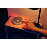 Lampa de veghe, Lionelo, BabyNap, 2 in 1, Wireless, Cu sunete si melodii de leagan, Cu 11 culori si 3 niveluri de luminozitate, Cu functie de redare si inregistrare batai inima, Alb