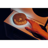 Lampa de veghe, Lionelo, BabyNap, 2 in 1, Wireless, Cu sunete si melodii de leagan, Cu 11 culori si 3 niveluri de luminozitate, Cu functie de redare si inregistrare batai inima, Alb