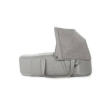 Landou portabil, Jane, Montare in carucior, Cu manere, Cu salteluta 95% materiale reciclate cu protectie UPF50, 67x29.5x43 cm, 0-9 Kg, Dim Grey
