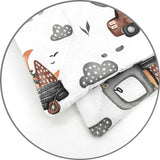 Lenjerie patut cu 3 piese, MimiNu, Cu cearceaf 120x60 cm, Pilota, Pernuta, Din bumbac certificat Oeko Tex Standard 100, Design, Cars Grey