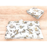 Lenjerie patut cu 3 piese, MimiNu, Cu cearceaf 120x60 cm, Pilota, Pernuta, Din bumbac certificat Oeko Tex Standard 100, Savanna