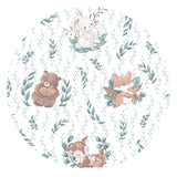 Lenjerie patut cu 5 piese, MimiNu, Cu cearceaf 120x60 cm, Pilota, Pernuta, 2 aparatori, Din bumbac certificat Oeko Tex Standard 100, Lulu Natural