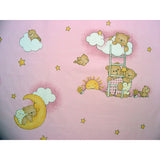 Lenjerie patut Hubners Ursulet Somn Usor 5 piese roz