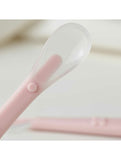 Lingurita, Bocioland, Din silicon, 6 luni+, Pink