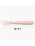 Lingurita, Bocioland, Din silicon, 6 luni+, Pink