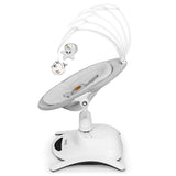 Balansoar, Lionelo, Bella, Multifunctional, Electric, Scaun reglabil, Ecran tactil si telecomanda, 6 miscari unice, 5 viteze, Cu melodii, Gri