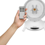 Balansoar, Lionelo, Bella, Multifunctional, Electric, Scaun reglabil, Ecran tactil si telecomanda, 6 miscari unice, 5 viteze, Cu melodii, Gri