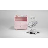 Balansoar, Lionelo, Bella, Multifunctional, Electric, Scaun reglabil, Ecran tactil si telecomanda, 6 miscari unice, 5 viteze, Cu melodii, Gri