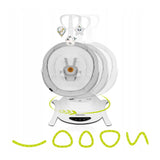 Balansoar, Lionelo, Bella, Multifunctional, Electric, Scaun reglabil, Ecran tactil si telecomanda, 6 miscari unice, 5 viteze, Cu melodii, Gri